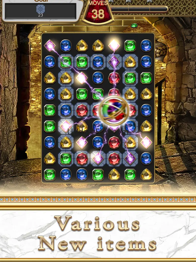 Jewels Magic Lamp : Match 3 1.2.5