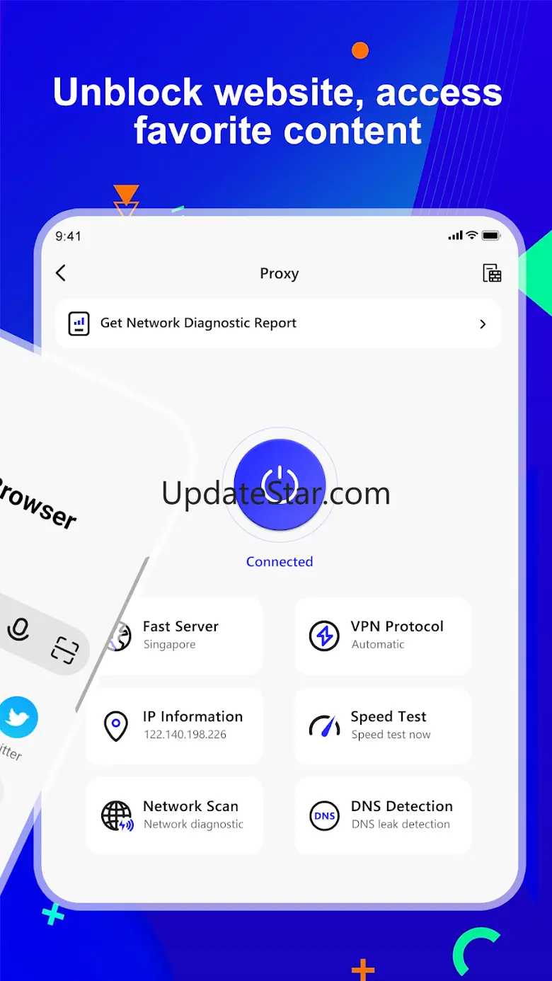 Private VPN - Proxy Browser 1.9.9