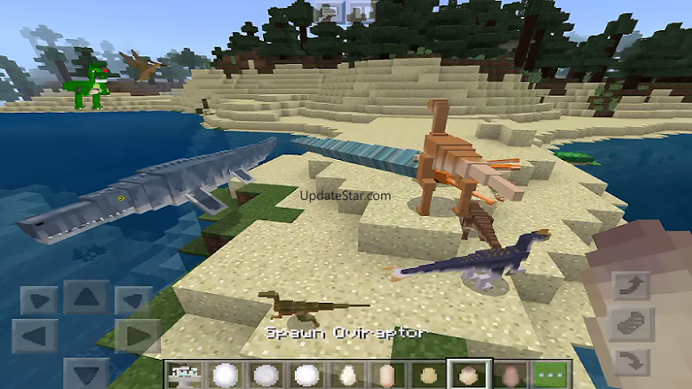 Jurassic Craft Mod for MC Pock 1.3