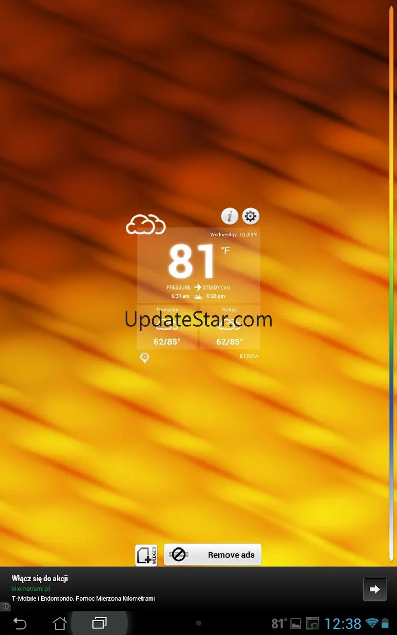 Hot Weather Thermometer 2.2.00