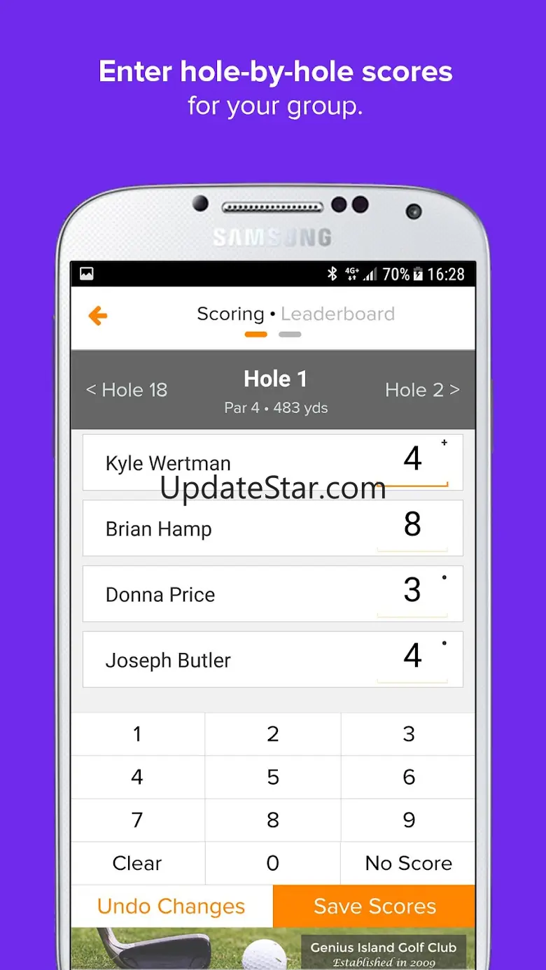 Golf Genius 13.0