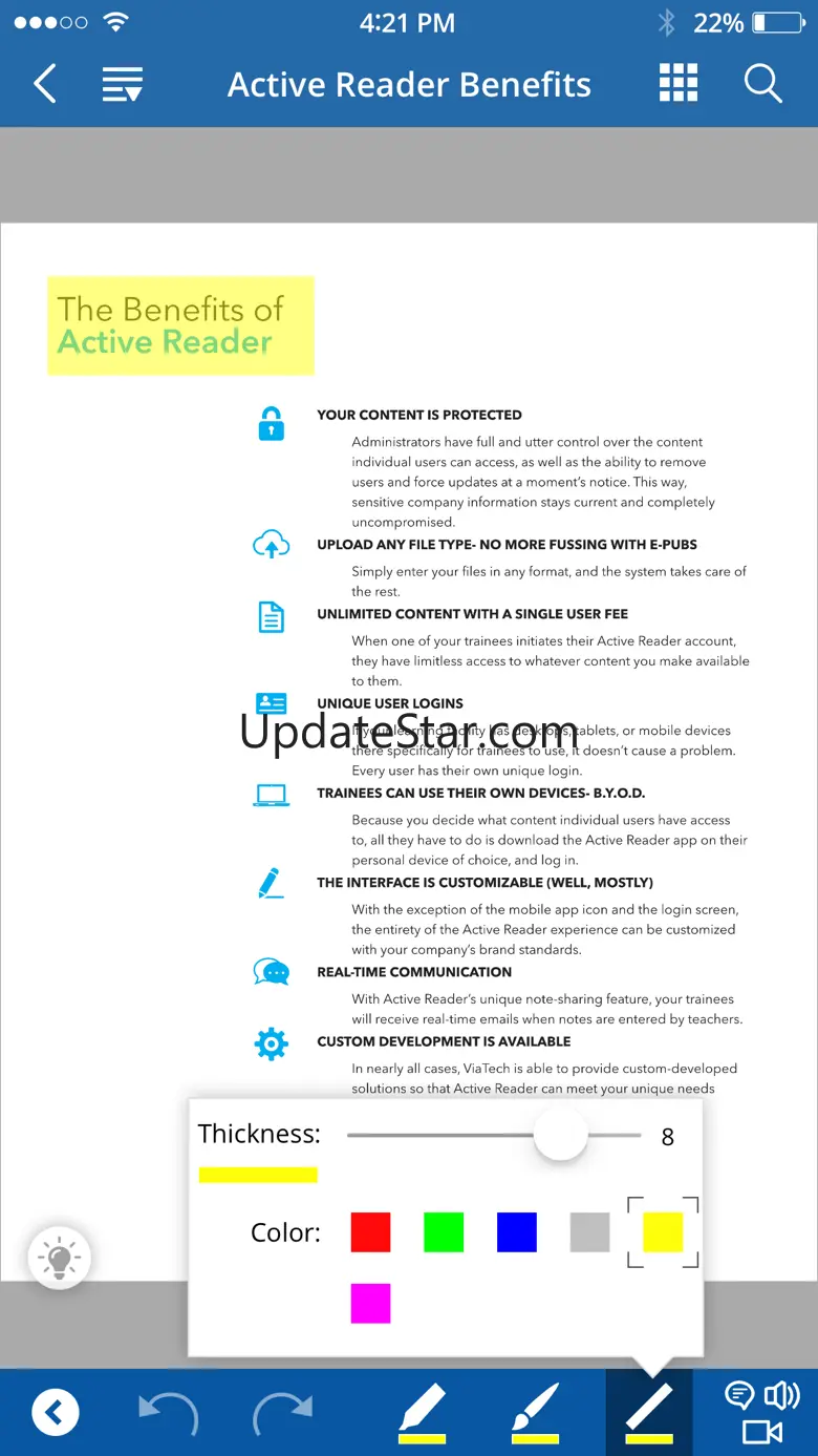 Active Reader - ViaOne 6.8