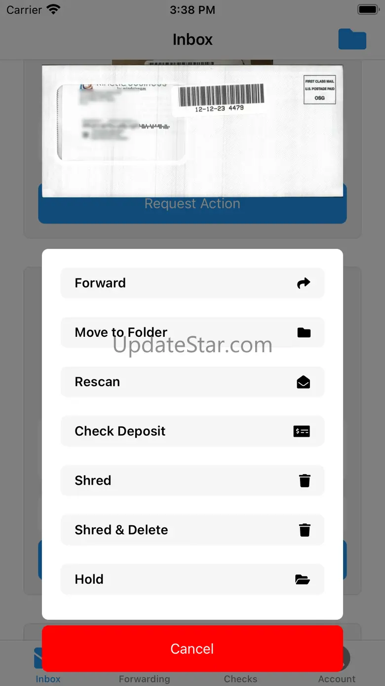 Traveling Mailbox 4.44