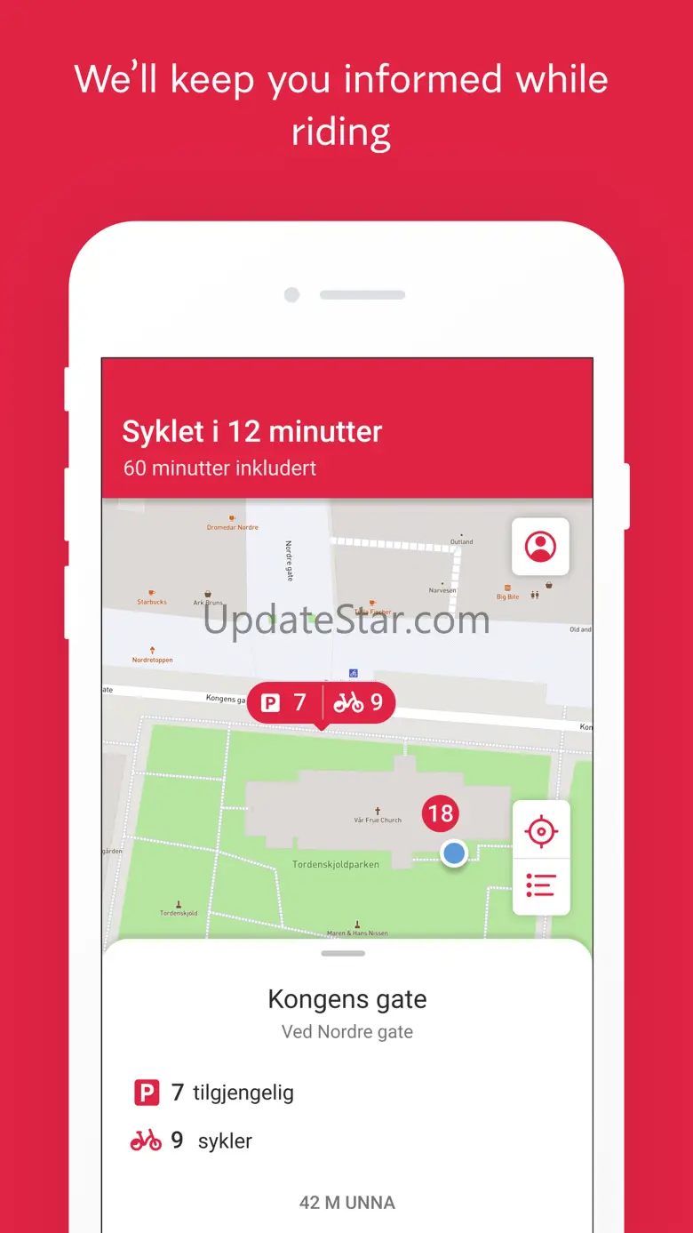 Trondheim Bysykkel for iPhone 7.2.7
