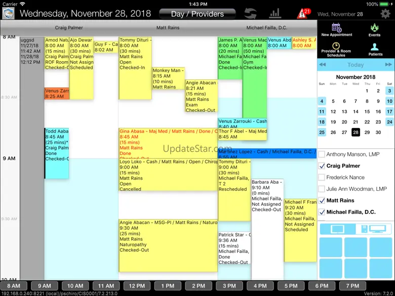 CT Scheduler Mobile 7.2 7.2.2