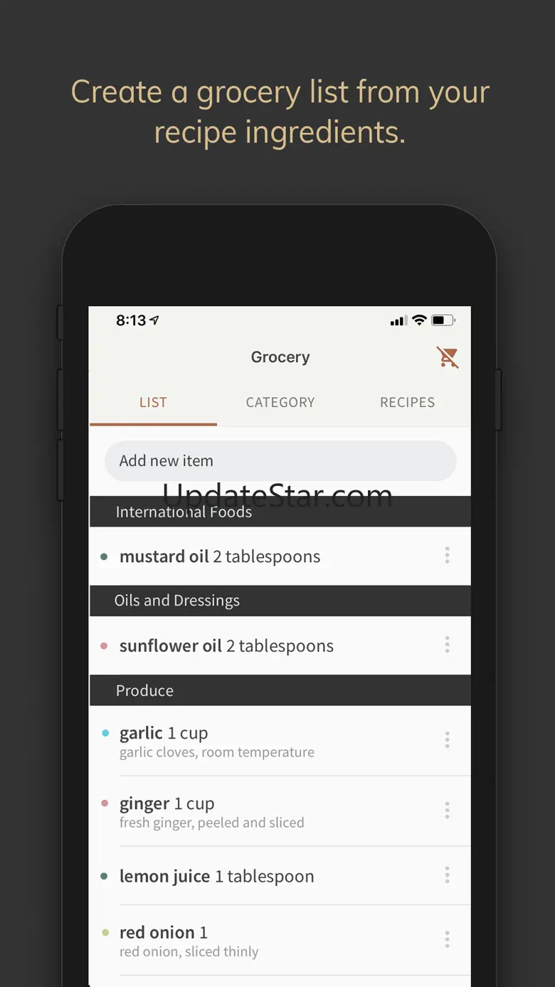 Saffron: Your Digital Cookbook 15.4.1