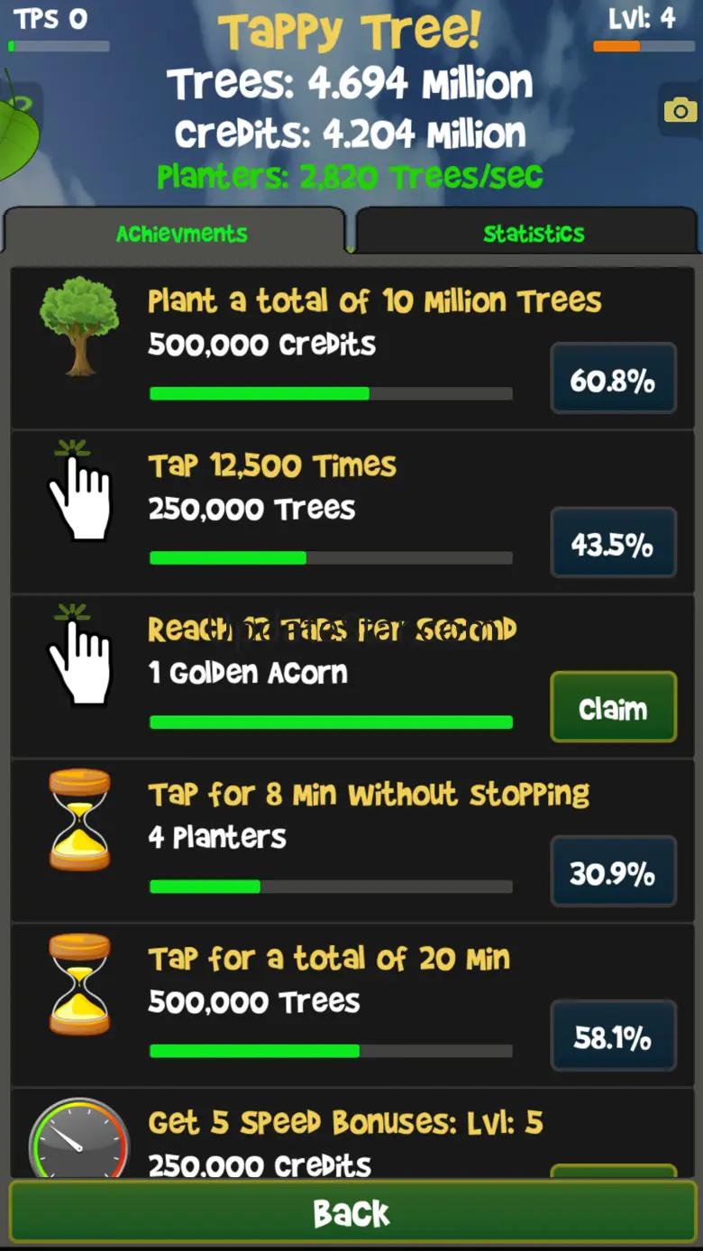 Tappy Tree - Idle Clicker Game 1.02