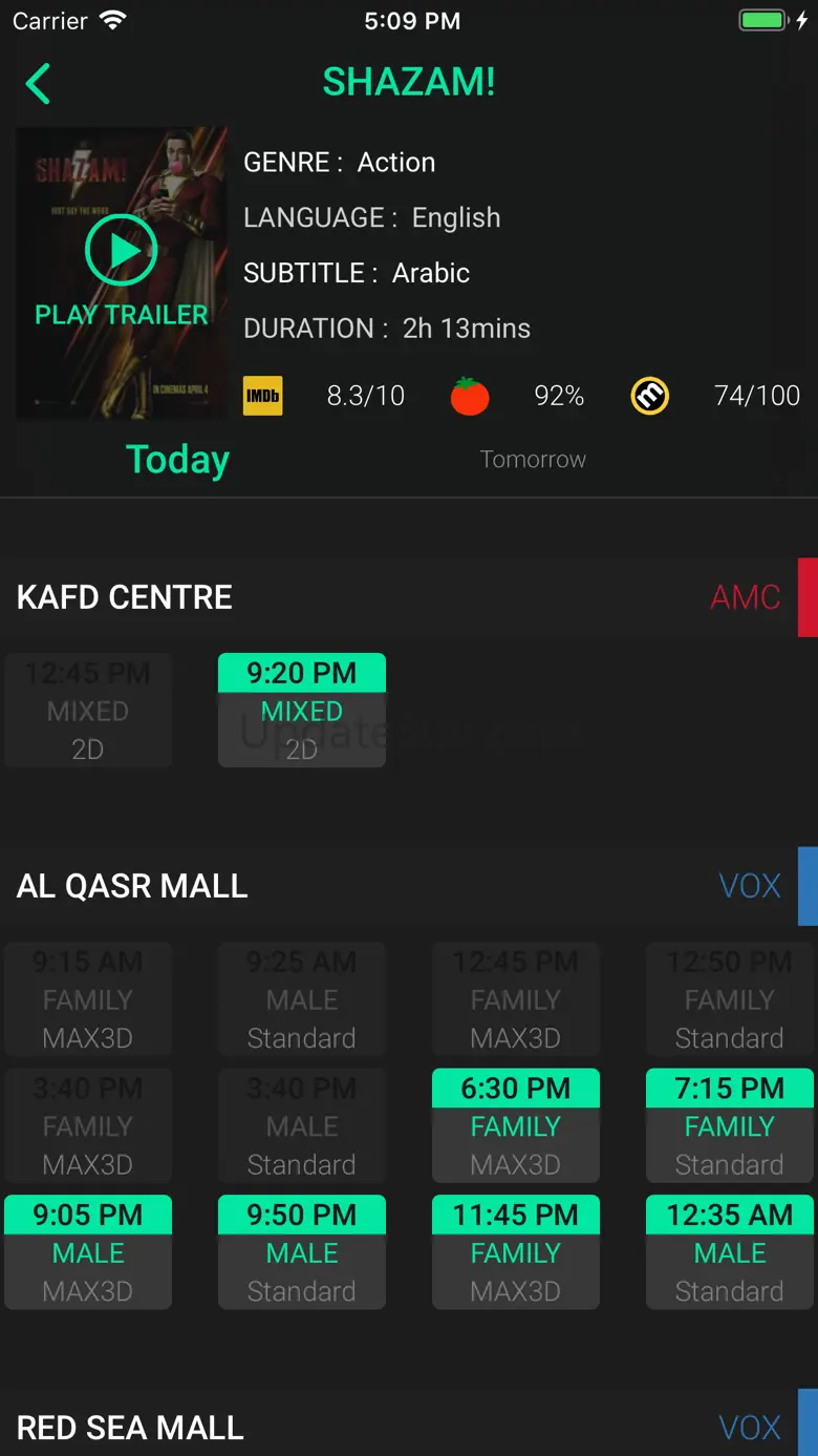 Saudi Movies & Cinemas 1.5