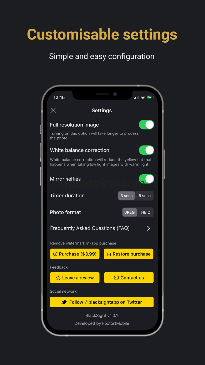 BlackSight: Night mode camera 2.5.0