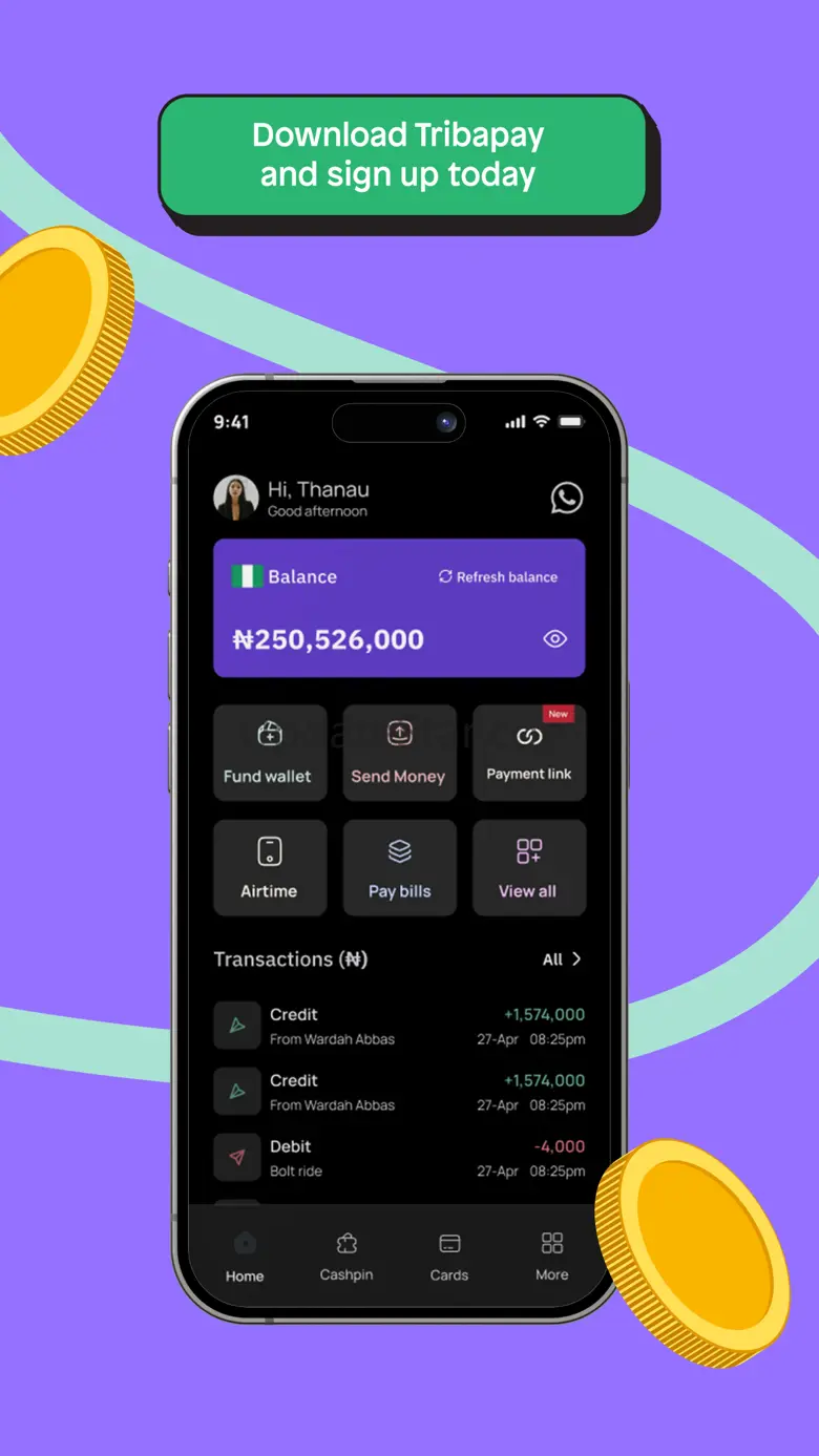 Tribapay: Redefining Payments 2.6.5