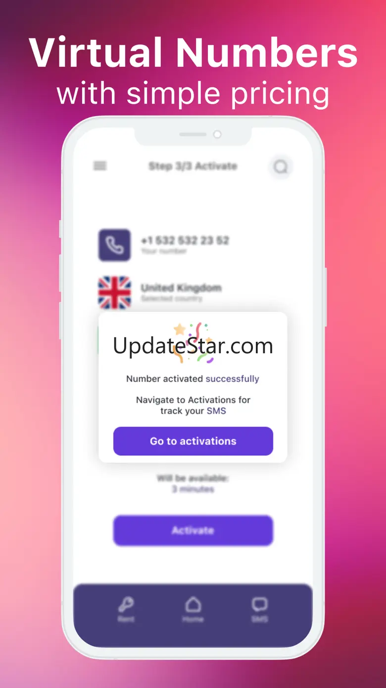 SMS Verification - Virtual SIM 1.3