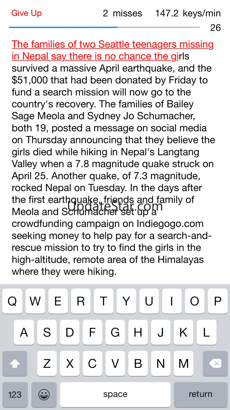 News Typing 1.8.1