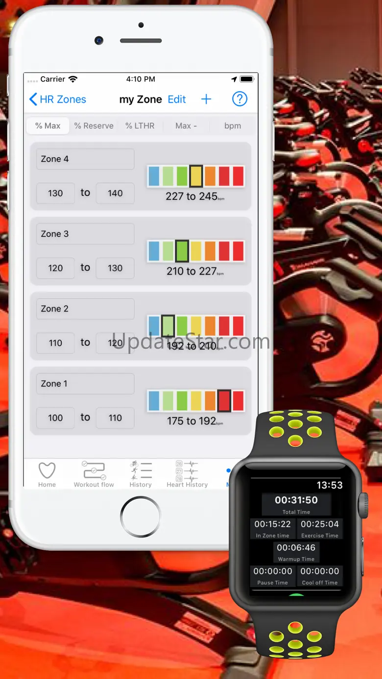 Cardio Zones. 4.6.3
