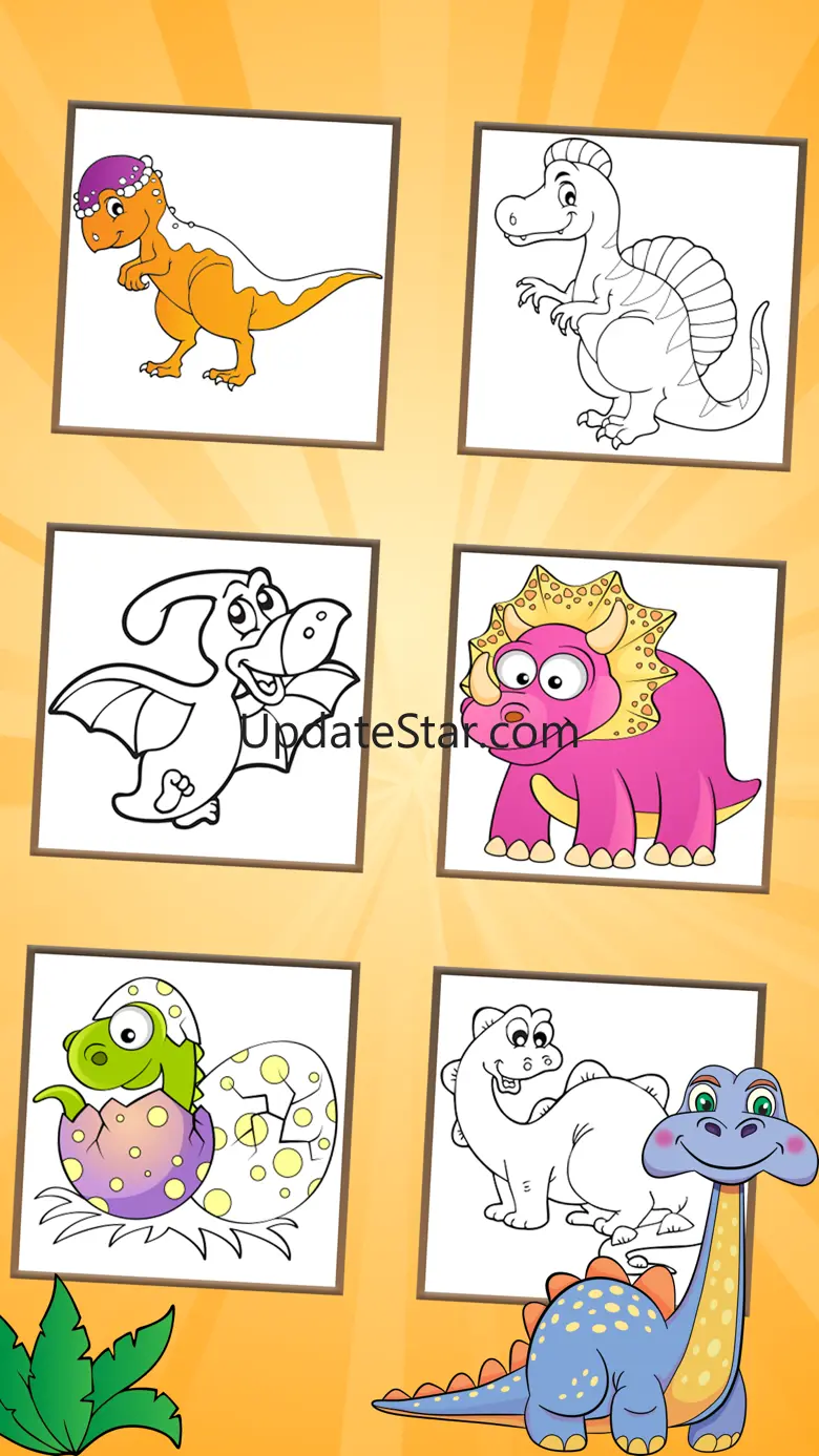 Dinosaurs world, Coloring Book 1.1.2