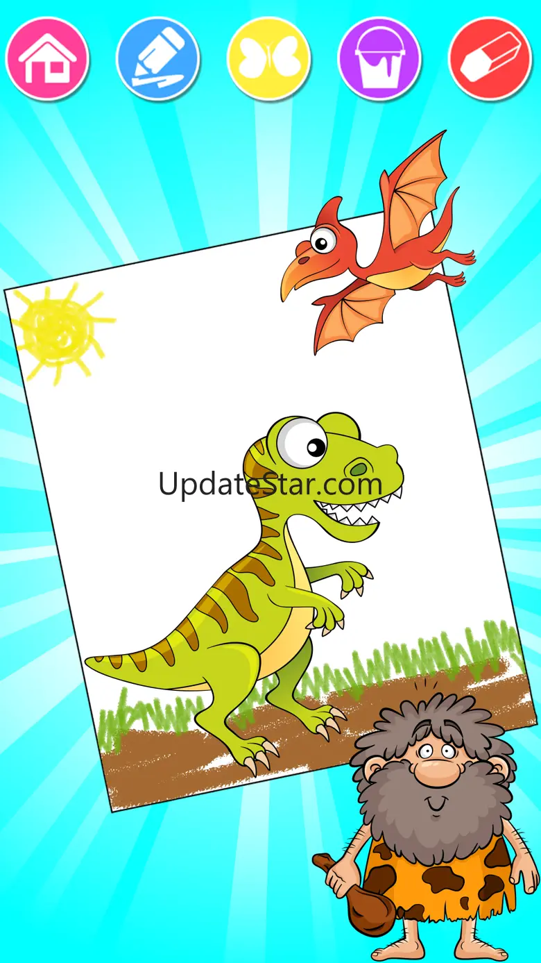 Dinosaurs world, Coloring Book 1.1.2