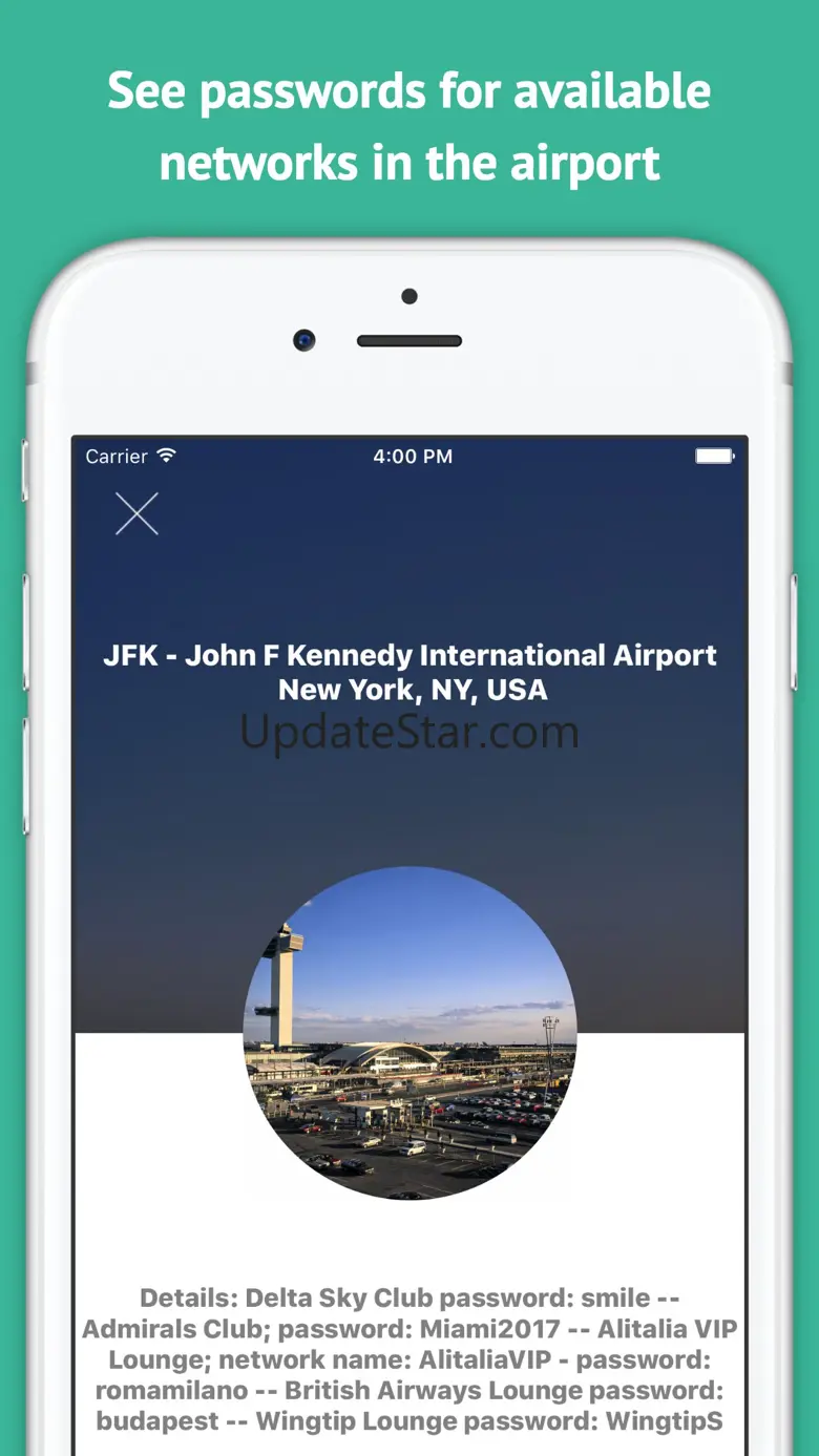 Travel Hackr - Airport Wifi and Lounge Passwords 1.02