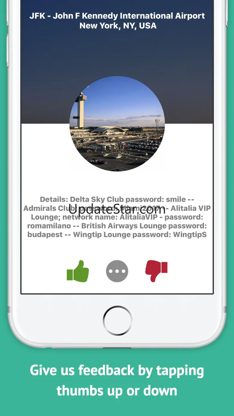 Travel Hackr - Airport Wifi and Lounge Passwords 1.02