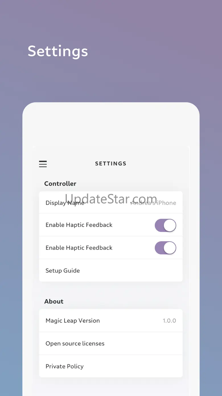Magic Leap 1.6.3