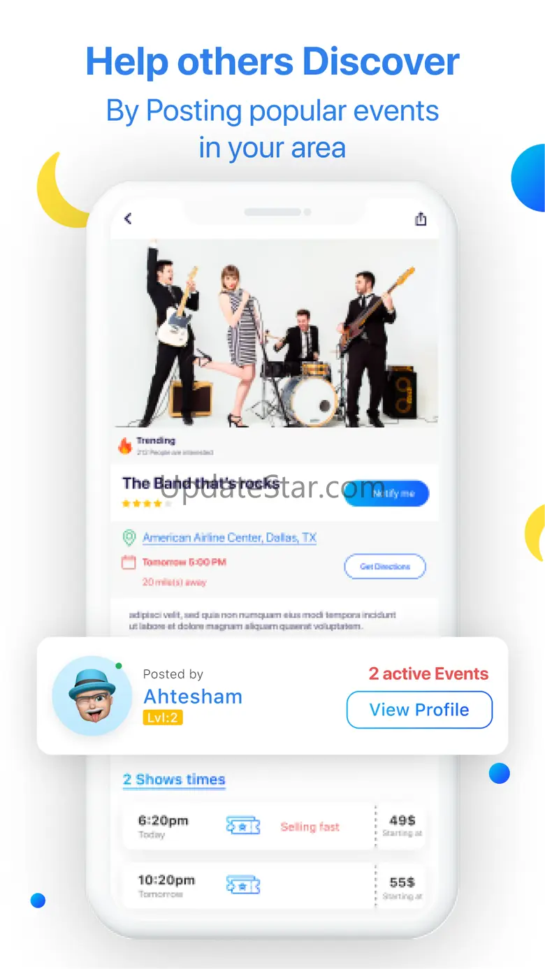 Event Moon - Find Local Events 4.9