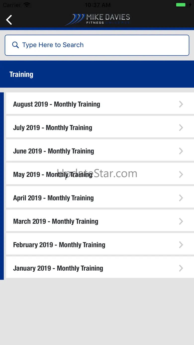 Mike Davies Fitness Universe 2.4