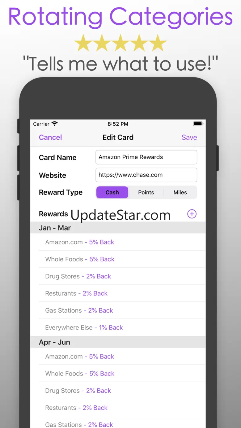Reward Check: Credit Card Help 1.6.0