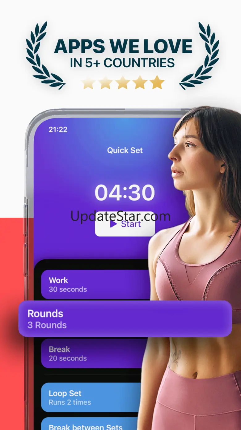Interval Timer: Simple Rounds 3.2.4