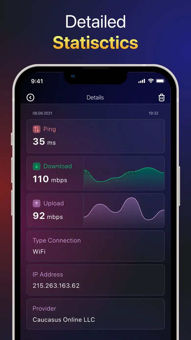 Speedtest: wifi analyzer 1.5