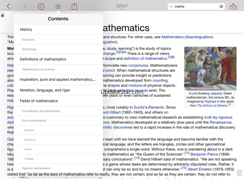 Wiki² - Wikipedia for iPad 2.4