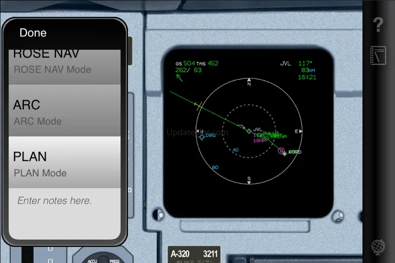 Aerosim Checkride A320 1.80