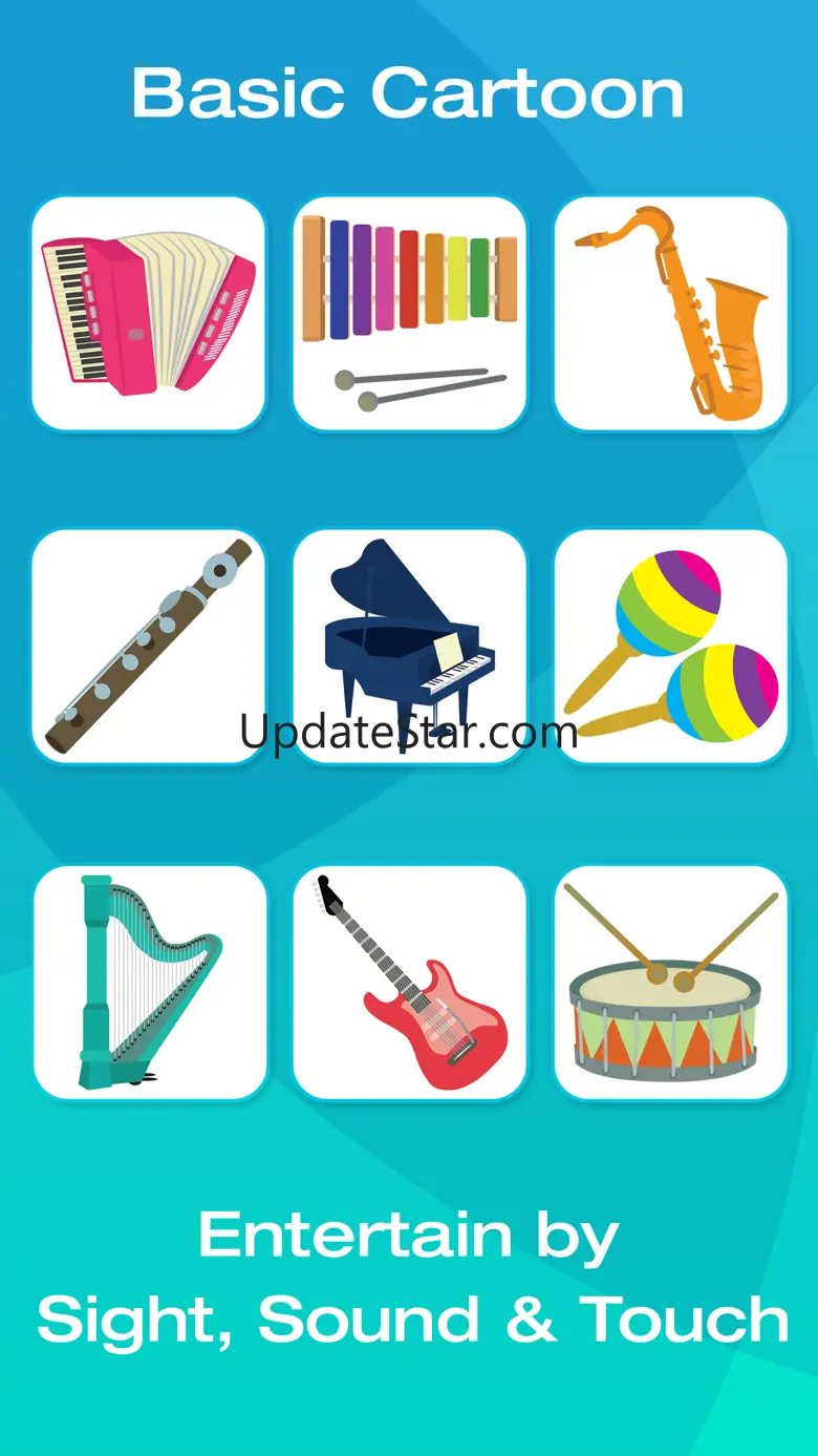 Musical Instruments Flashcards for Babies,Toddlers 3.0.0
