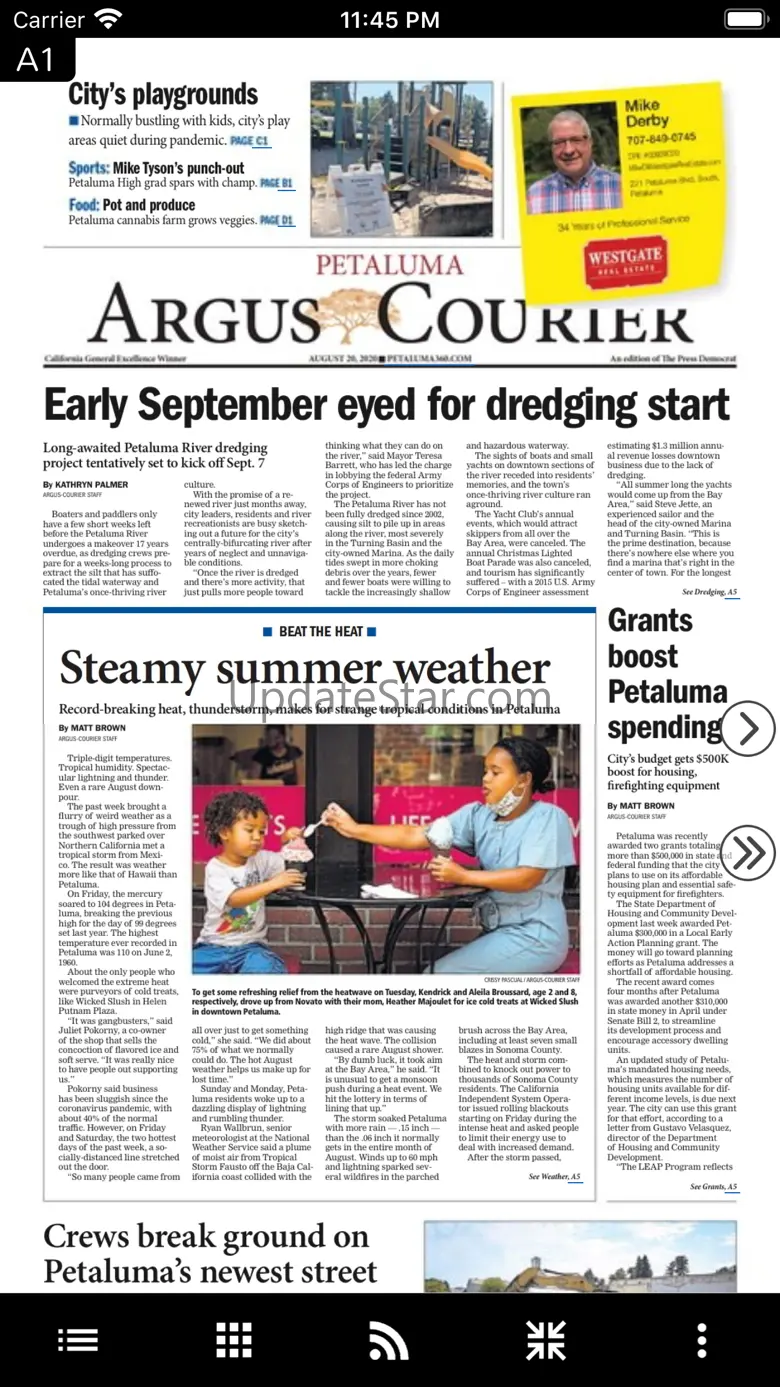 Petaluma Argus Courier 3.18.07