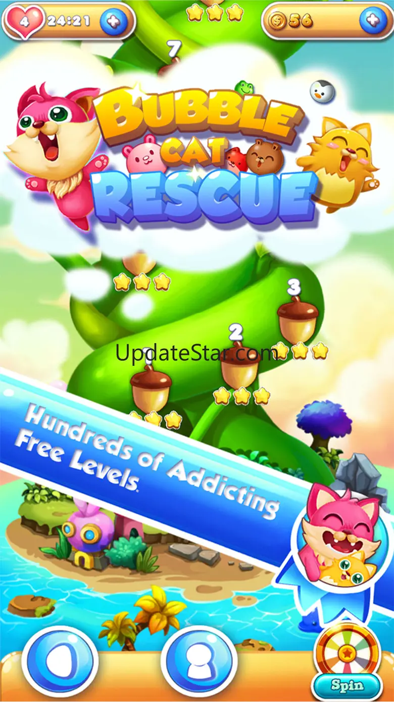 Bubble Cat Rescue 1.5
