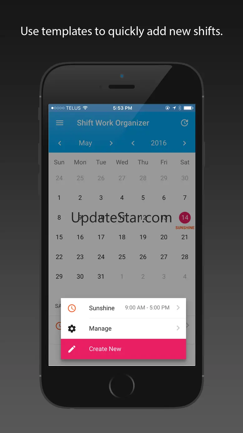 Shift Organizer - Easily plan and track shift work 1.6
