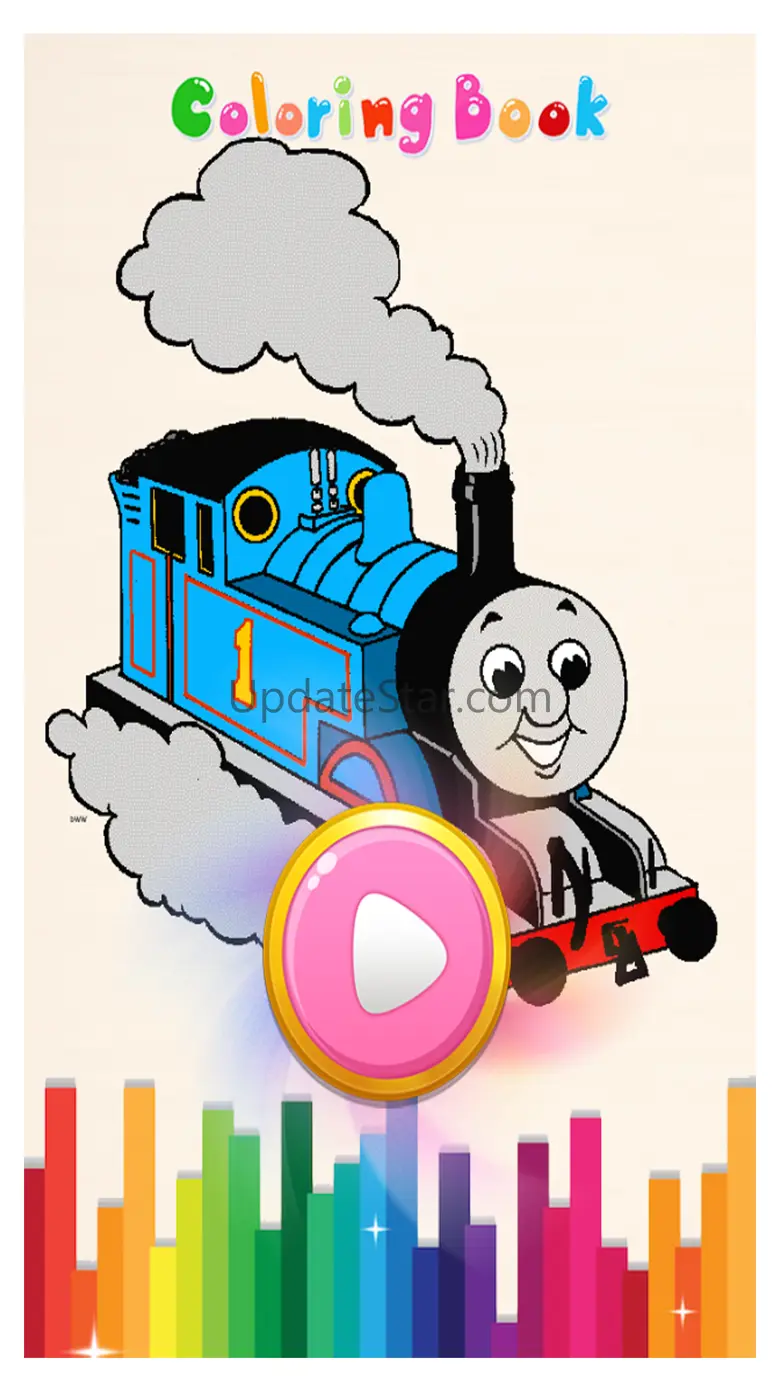 Train Coloring Game for Kids - Kids Learning Game 1.0.0