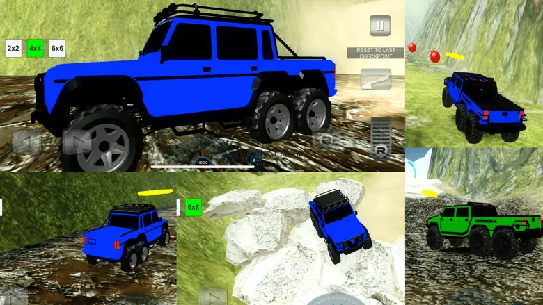 Offroad 6x6 Damage Challenges 1.3