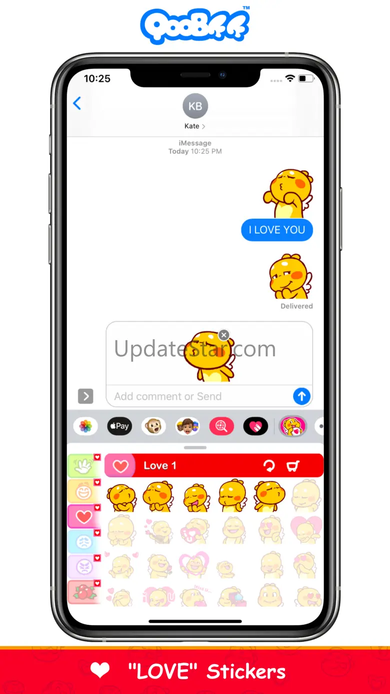QooBee Agapi Stickers 3.2