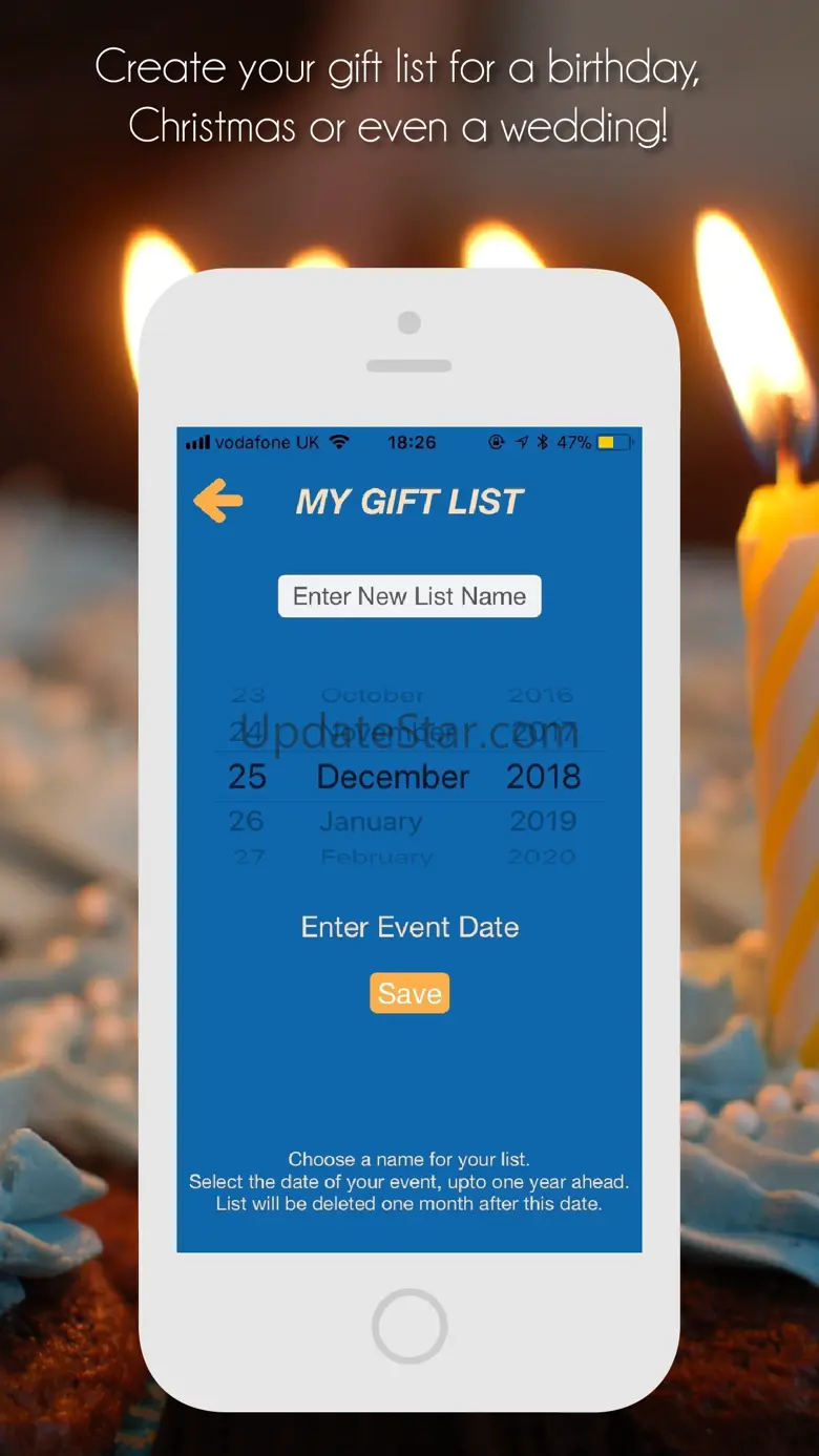 My Gift List 2.4.30