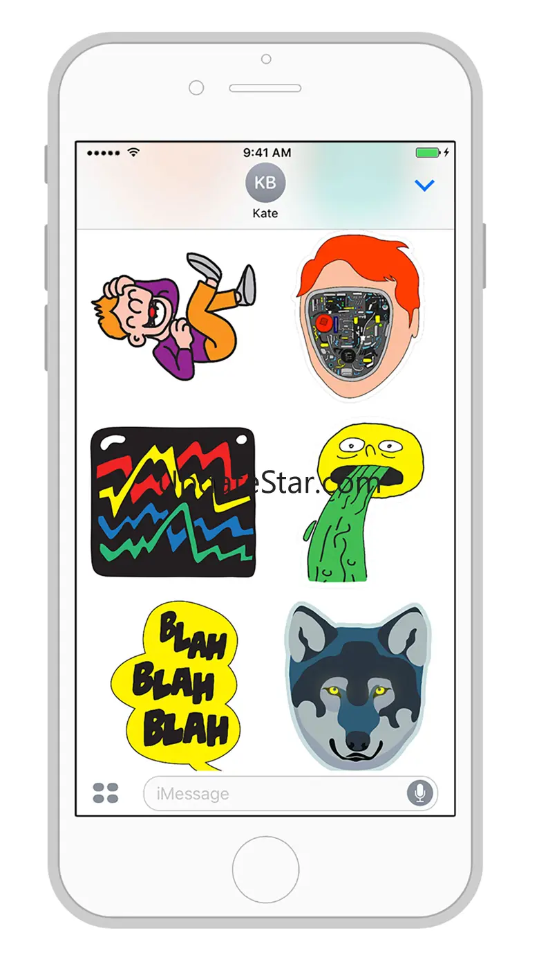 So Me « c’est magnifique » sticker pack. 1.0