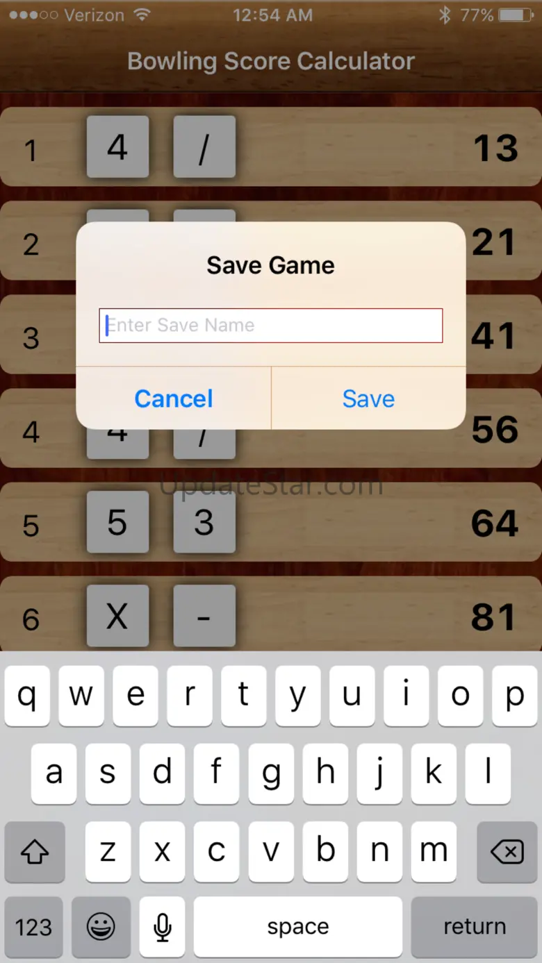 Bowling Calculator 2.0