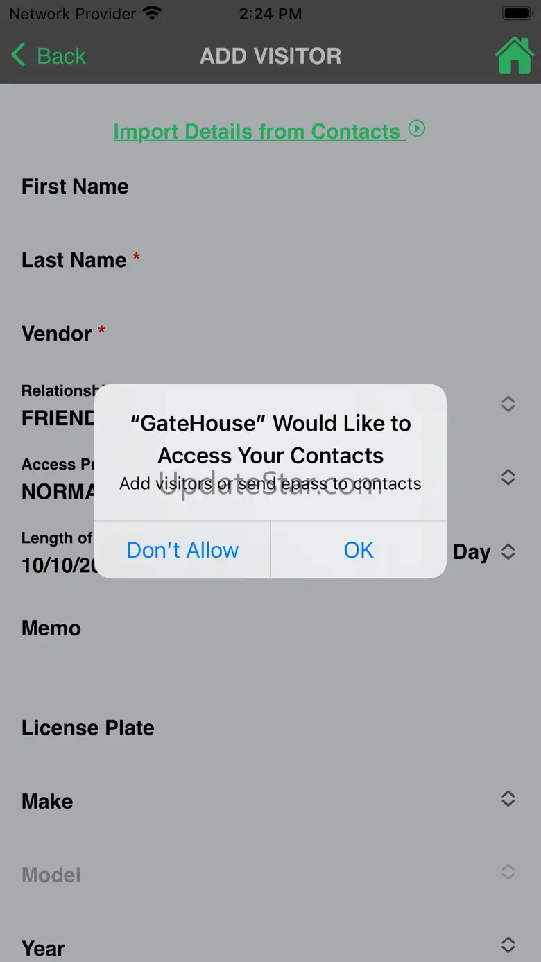 GateHouse® Resident Phone App 5.0.3