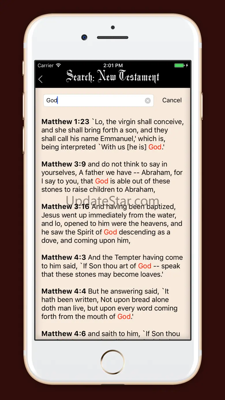 Young's Literal Bible (YLT) 1.6