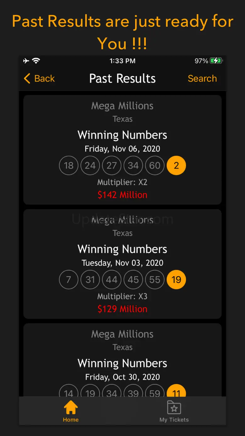 Lottery results-Ticket scanner 5.3.2