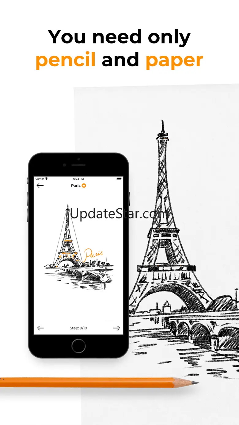 Mona - How to draw 1.3