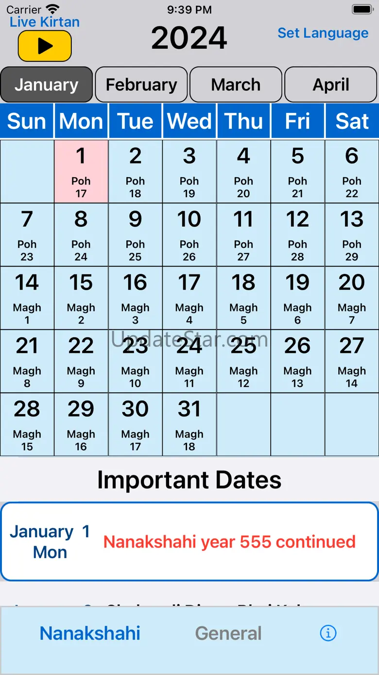 ML Calendar 2024 3.2.0