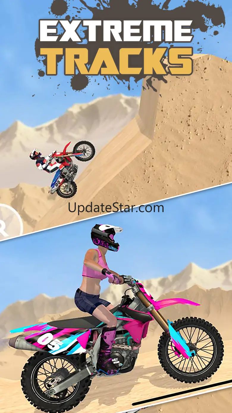 Motorcycle games: Motocross 2 3.3