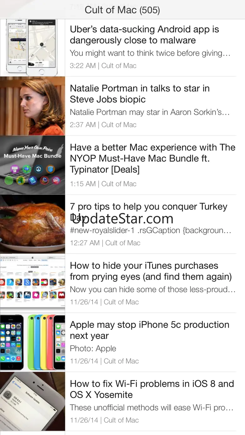Ziner - RSS Reader that believes in simplicity 2.9