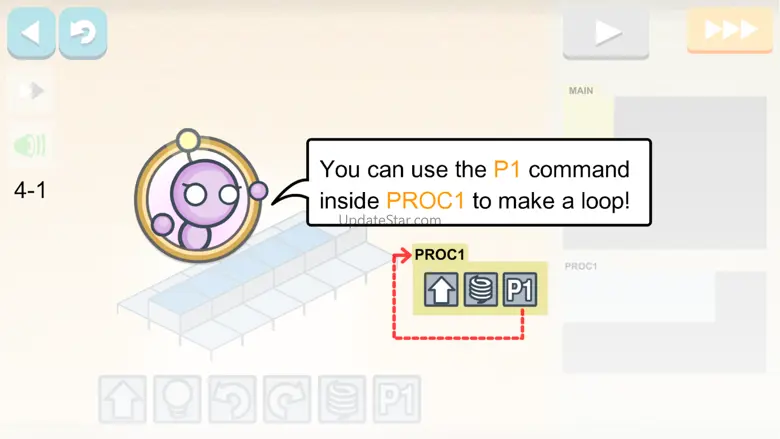 Lightbot : Programming Puzzles 1.6.7