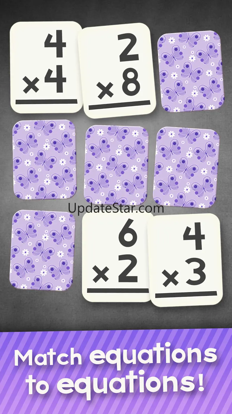 Multiplication Flash Cards Games Fun Math Problems 2.4