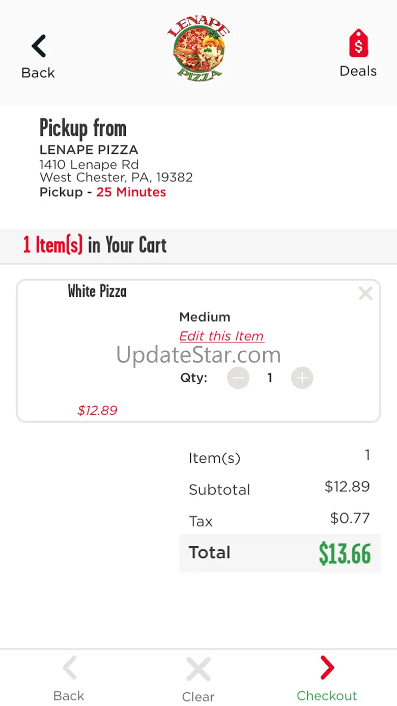 Lenape Pizza 4.3.0