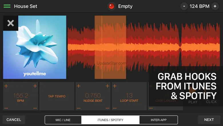 Hook for iPhone - Live DJ and Mashup Workstation 1.0.1